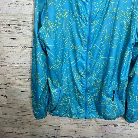 Orage light blue jacket  yellow size small men’s - Picture 4 of 8